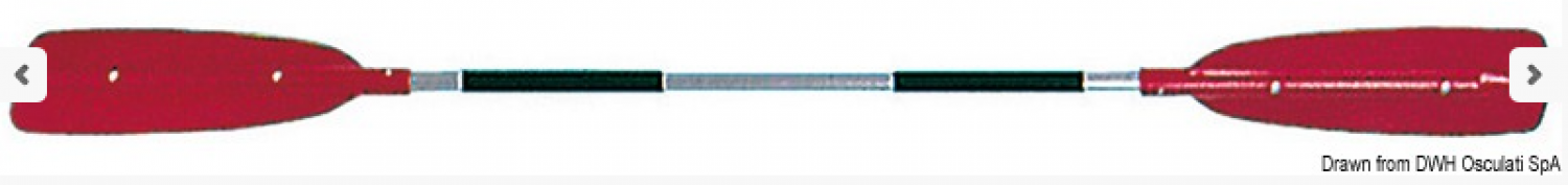 Double canoe - kayak  paddle 215 cm