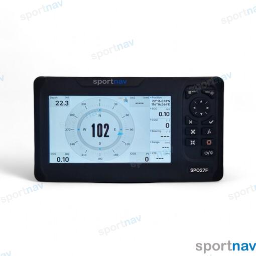 Card Plotter and echolots 7 inches with Baltic Sea card. NMEA2000 and NMEA0183.