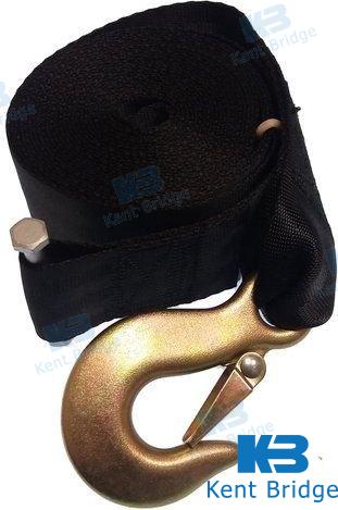 Winch strap with hook 50mm x 4.6m