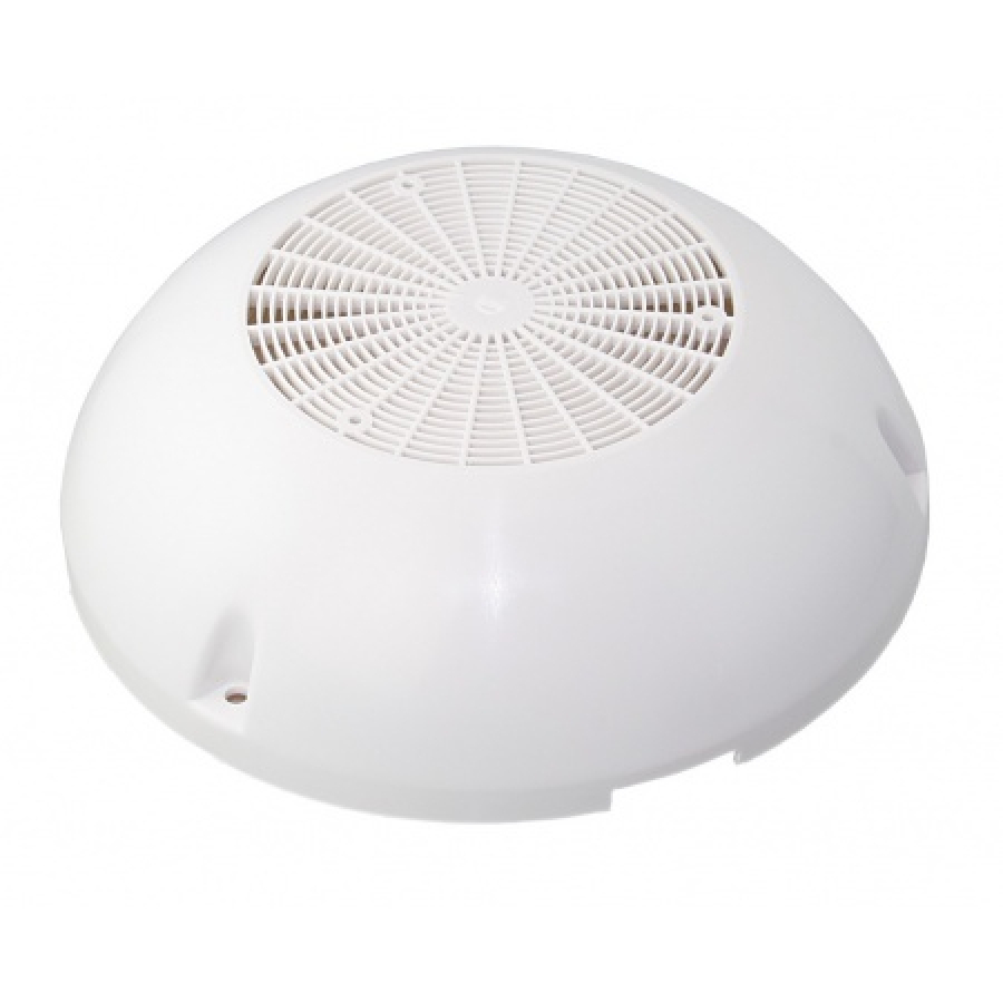 Deck ventilation with white cover Ø200mm Hole - Ø101mm Height 60mm