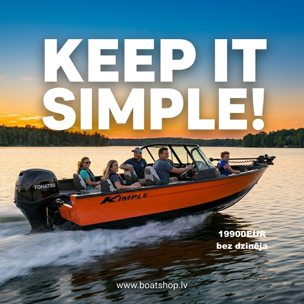 Алюминиевая лодка KIMPLE Bow Rider BR165-A