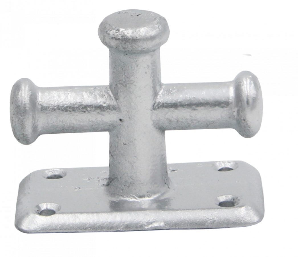 Cleat Dolphin 140mm - galvanized for rafts
