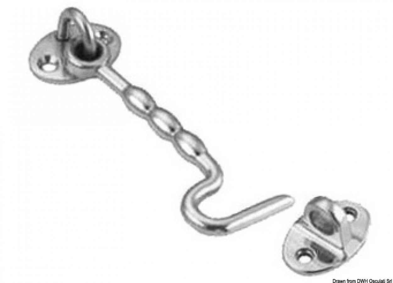 Крюк для двери США тип AISI316 75 мм