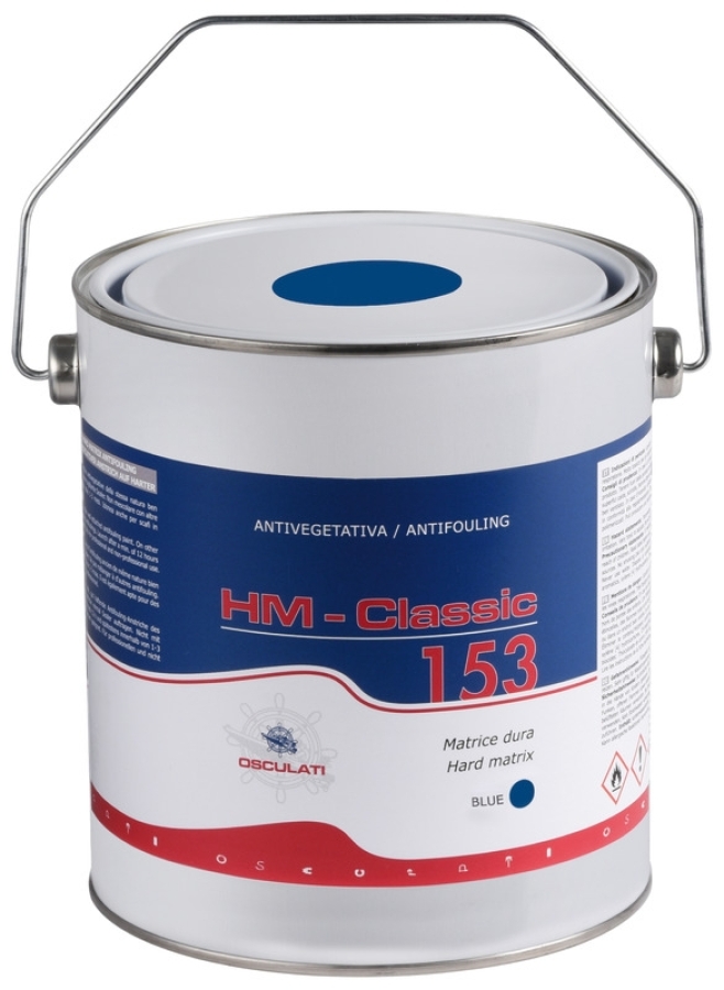 HM 153 - black 0.75L Solid matrix antifouling paint based on copper salt-free organic biocides.