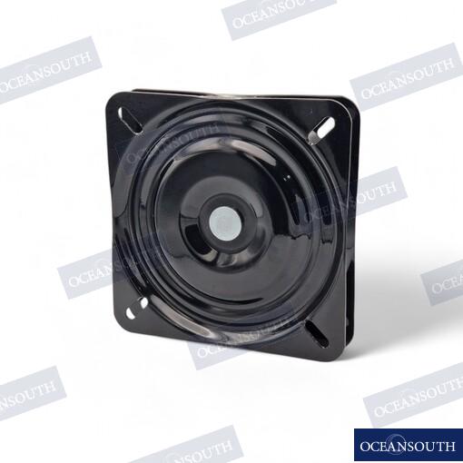 Krēsla mehānisma pamatne - grozāma 160mm. Brīdinājums! Krāsots melnais metāls!  Skrūvju vietas pa diagonāli 175 mm