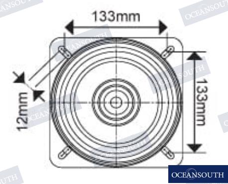 Krēsla mehānisma pamatne - grozāma 160mm. Brīdinājums! Krāsots melnais metāls!  Skrūvju vietas pa diagonāli 175 mm