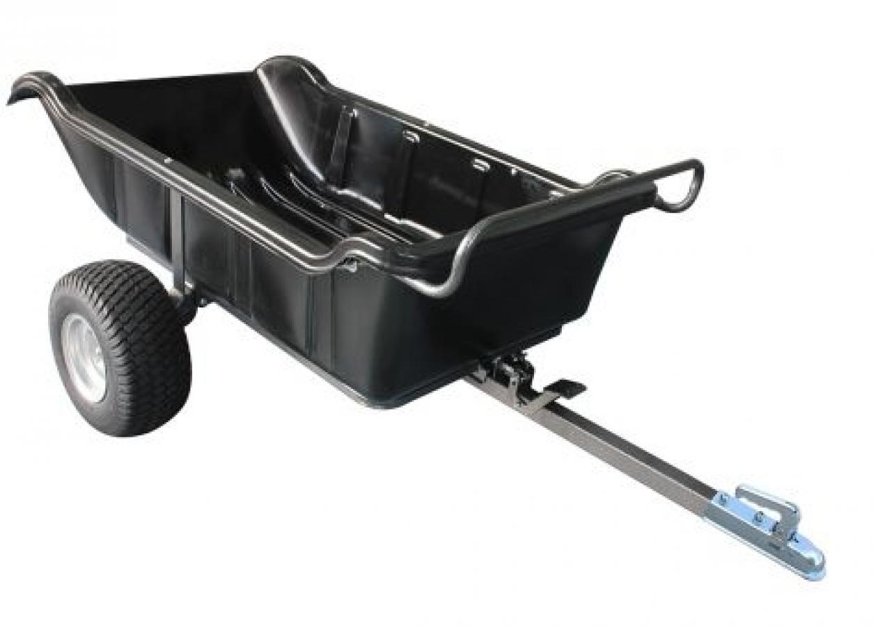 Quad bike trailer Garden 680 black 1 axle Load capacity 680kg