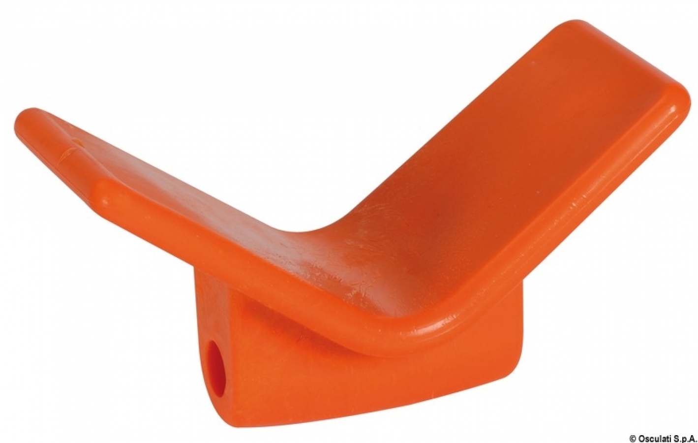 Orange low stop in polyurethane 105 x 67 x 124 mm PU