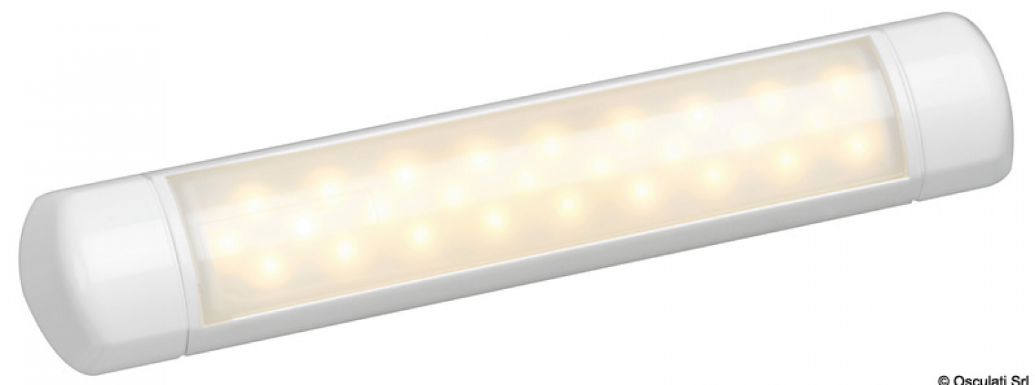 LED light 12/24 V 1.8 W 3500 K flat version