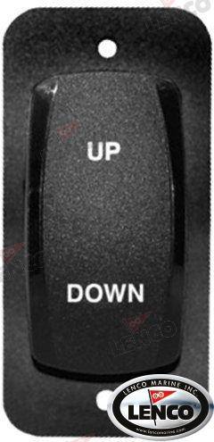 hatch lift rocker switch (single)
