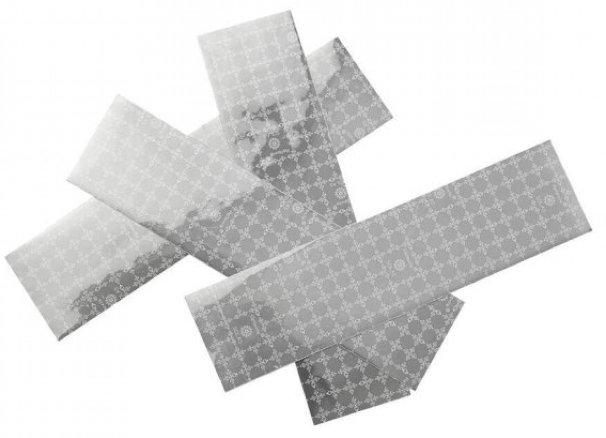 Tape - reflective, 20cm x 5cm x 4 pcs, SOLAS