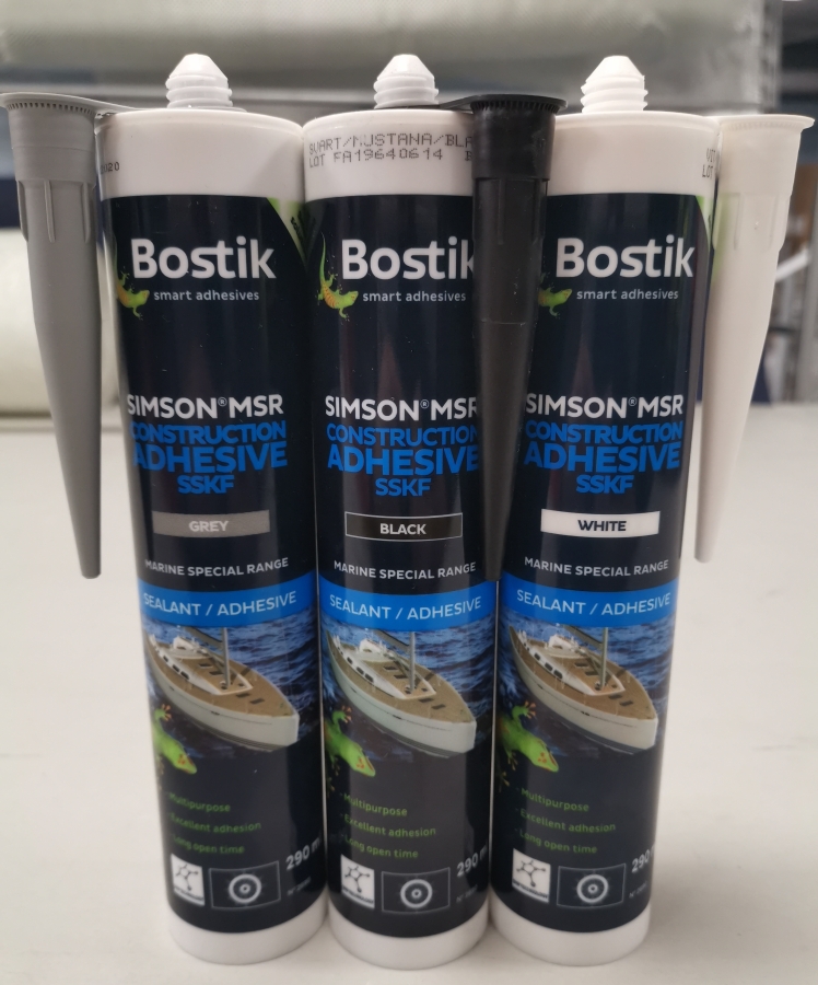 Līme montāžas Bostik MSR, Melna, 290ml