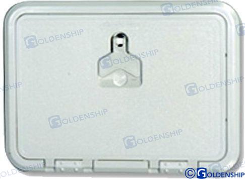 access hatch 27x37cm ABS - white