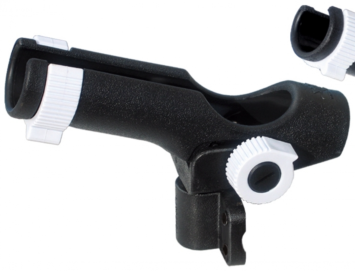 Fishing rod holder on vertical surface ABS Ø41mm x L240mm