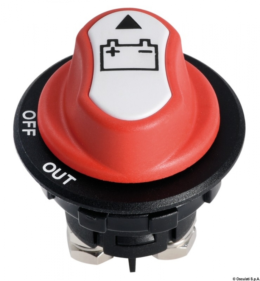 Compact battery switch 32 V DC 100 A