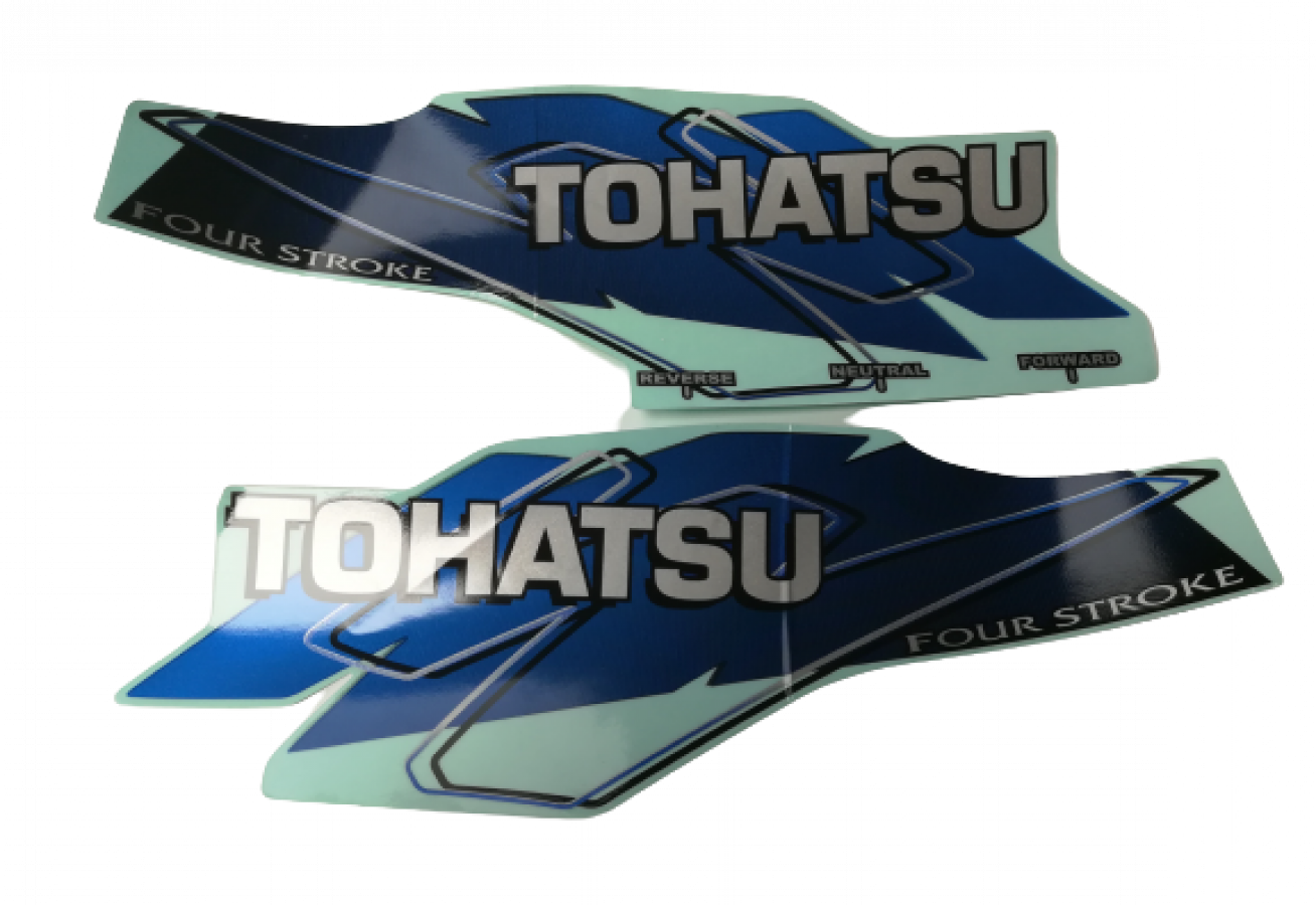 Labels - engine housing