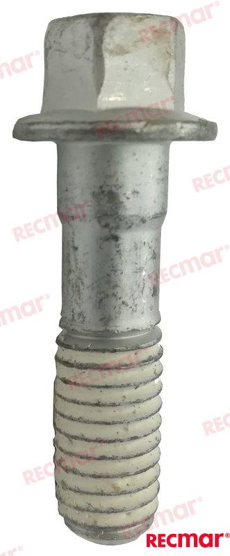 Винт для головки двигателя короткий 350 OEM: Mercruiser: 10-11968, 11968, 35317, FI1101260; Volvo: 3853232, 3856124, 835078; OMC: 3856124
