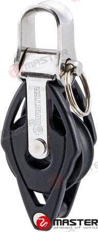 22mm single/becket block