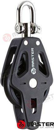 60mm single/becket/swivel shackle block