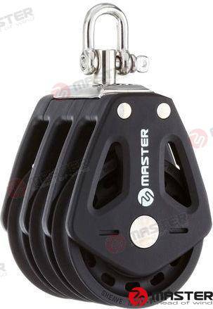60mm triple/swivel shackle block