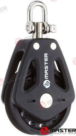 90mm single/swivel shackle block