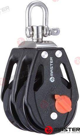 40 mm sprūdrata / dubultā bloka / šarnīrveida skava