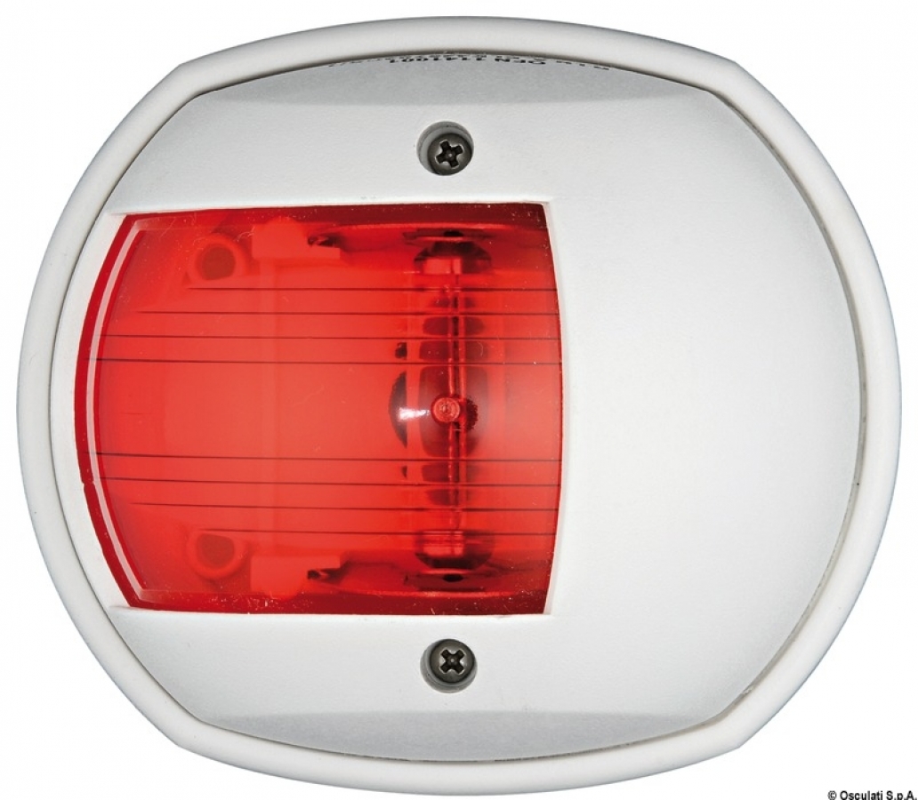 Classic 12 white 112.5° red navigation light 12V 10W white