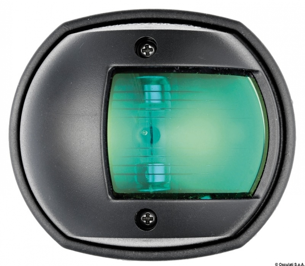 Sphera black/112.5° green navigation light