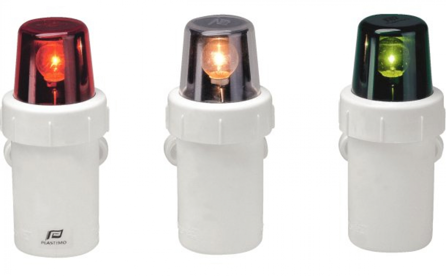 Navigation lights 3 pcs. Plastimo