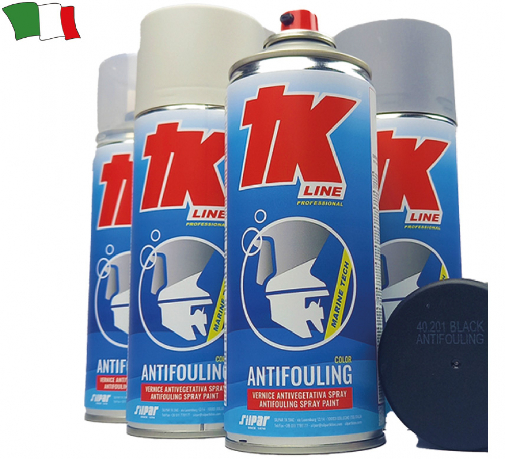 Non-fouling paint TK LINE - black 400ml bottle - for reducers and propellers