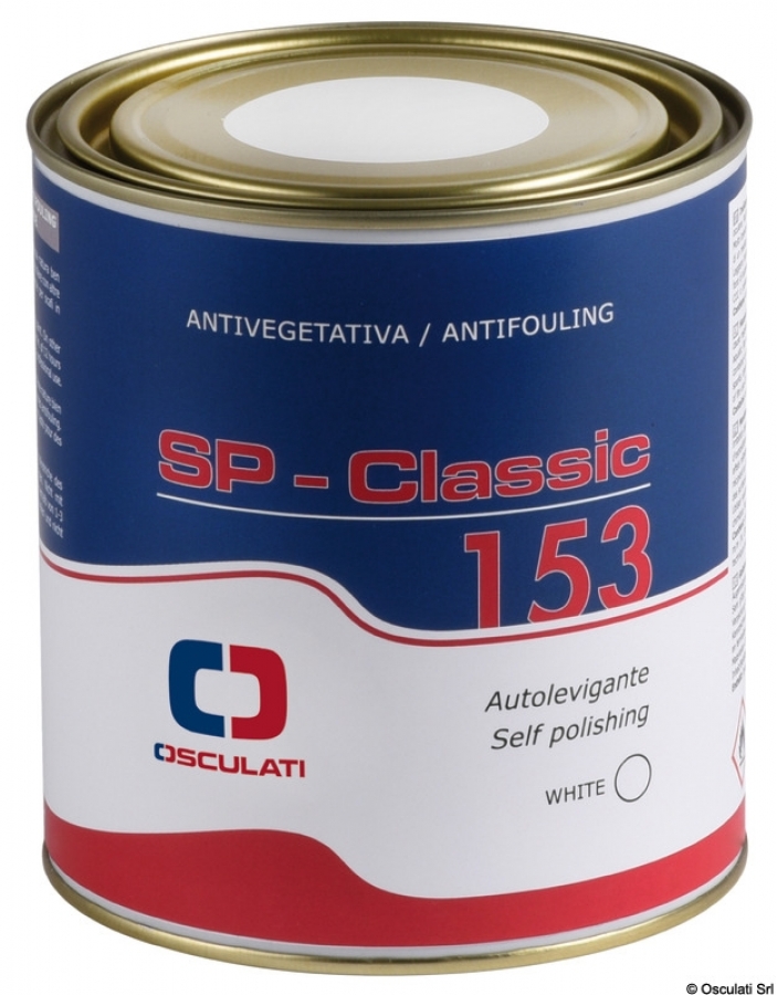 Neapaugošā krāsa -pašpulējošā SP Classic 153 - Balta 0,75L