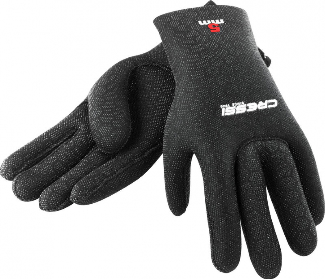 Neoprēna cimdi CRESSI High STRETCH 5mm Izmērs M