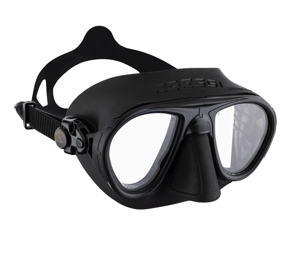 Niršanas Maska CRESSI Calibro Balck /Silver Pretaizsvīšanas tehnoloģija FOG -STOP
