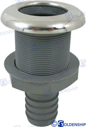 Drain with SS cover out - Ø19 mm