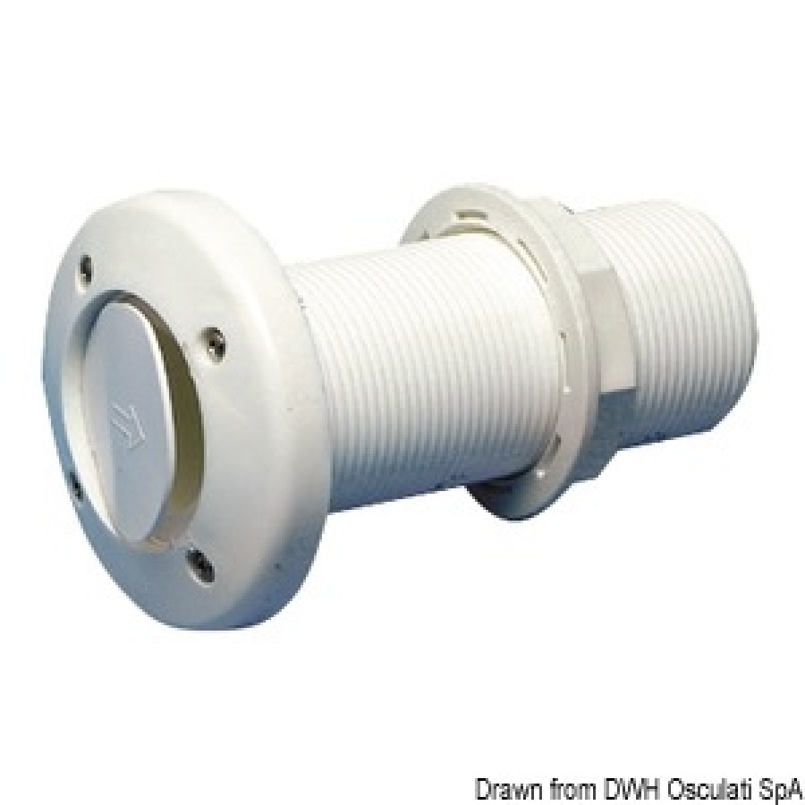 Seacock Ø1"1/2 w/check valve