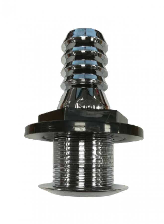 Желоб Ø25мм - хром