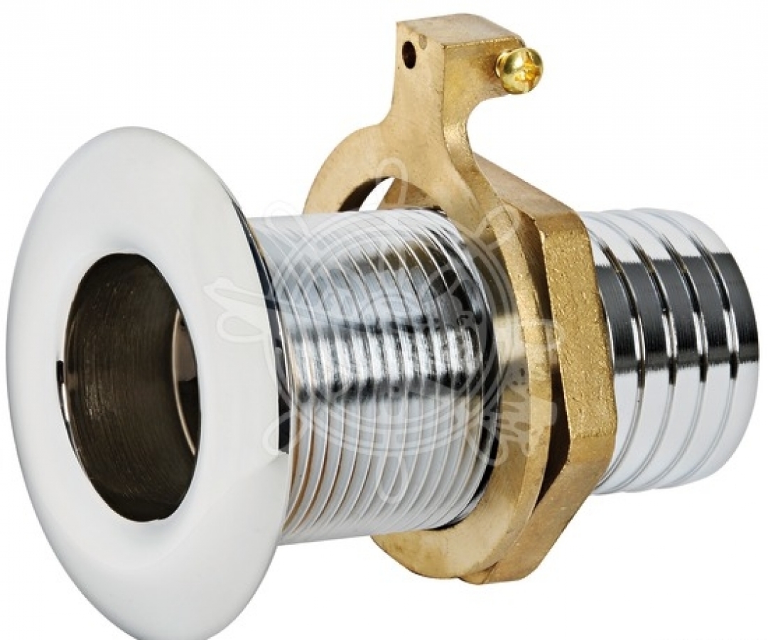 Drain, Chromed brass in-Ø 23mm