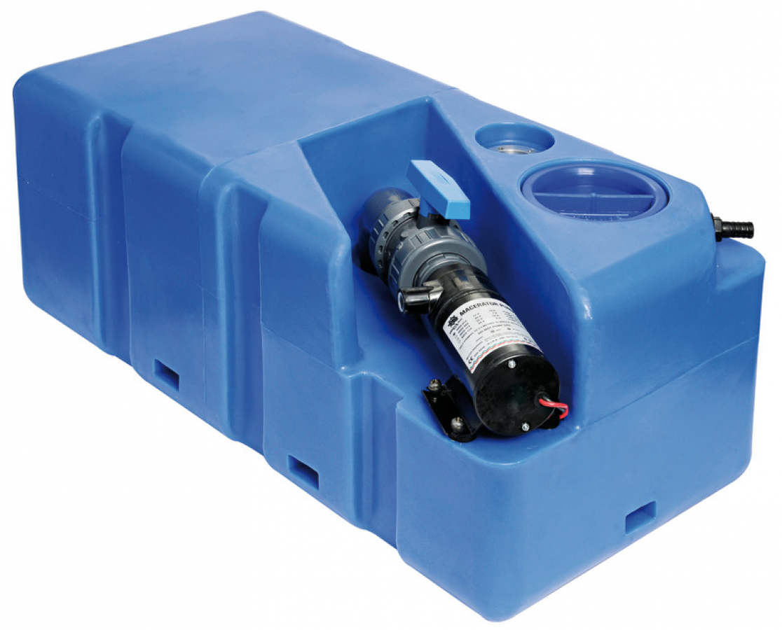 Резервуар для сточных вод 80 л С набором для измельчения 12 В 80x39xH30cm