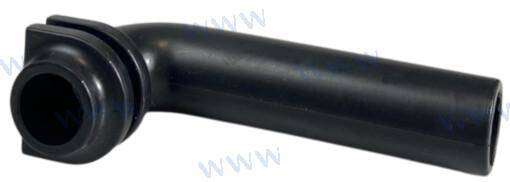rubber pipe, exhaust, F115-02010007