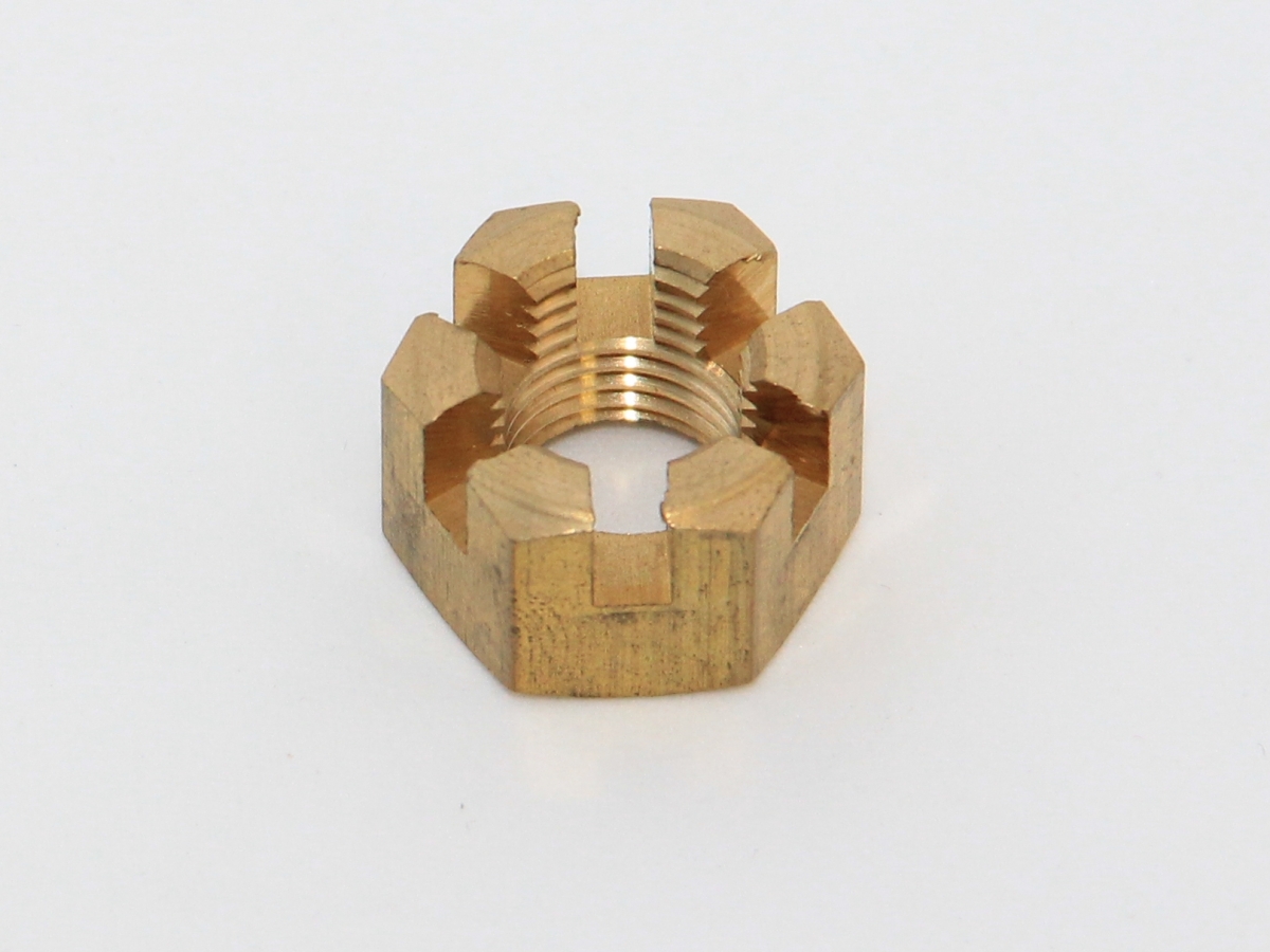 Propeller Nut OEM: Mercruiser: 11-81774M; Parsun: F25-04000027; Yamaha: 90171-14013, 9017114013