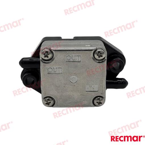 Parsun F4 / F5 / F6 fuel pump OEM: OMC: 5033371, 5037518; Suzuki: 15100-91J00, 15100-91J01, 15100-91J02, 15100-91J03, 15100-91J03-000