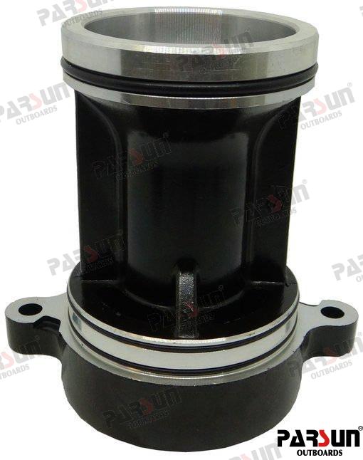 Engine reduction shaft housing OEM: Parsun: F60-04030000; Yamaha: 63D-45361-02-4D, 63D-45361-02-8D