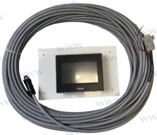 remote assy,100'cbl,prkr 4"hmi