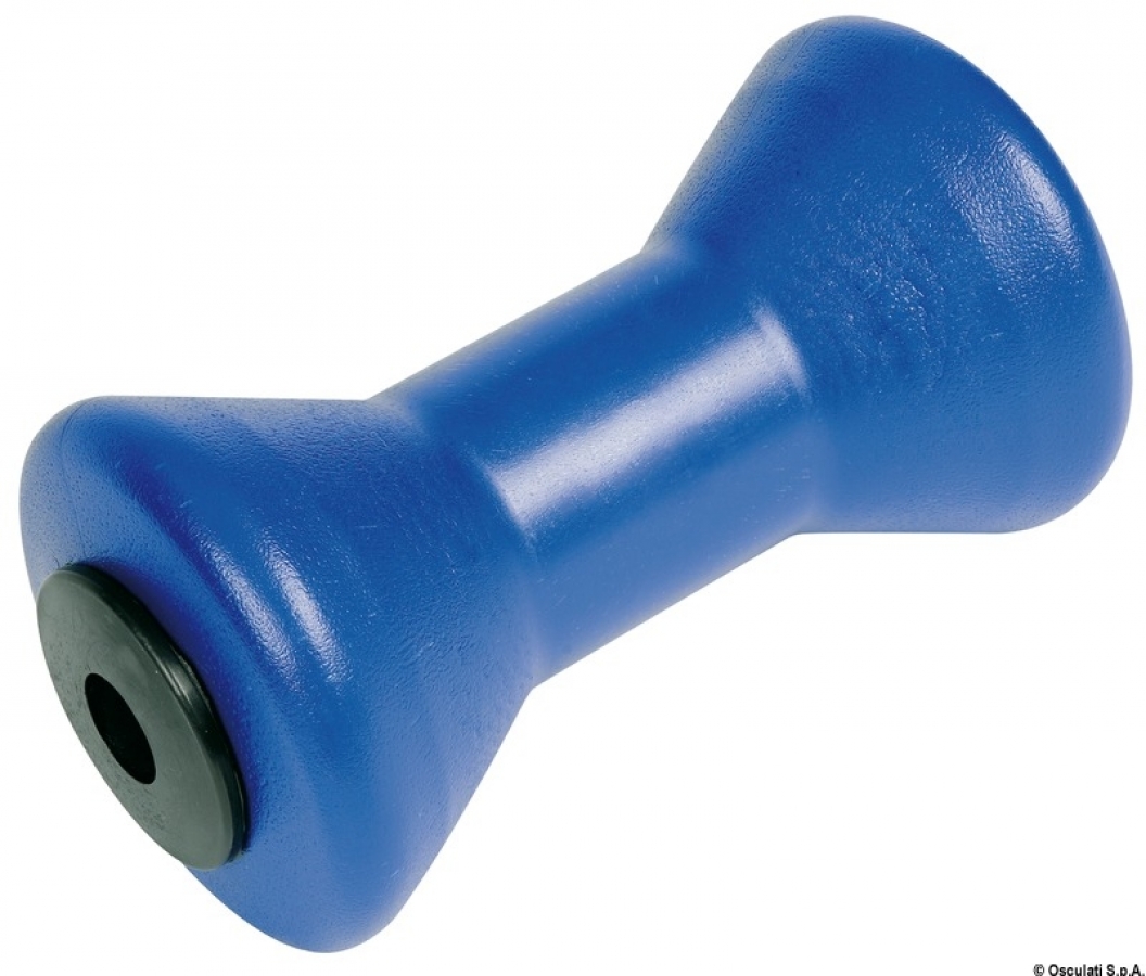 Central roller, blue 196 mm Ø hole 17 mm