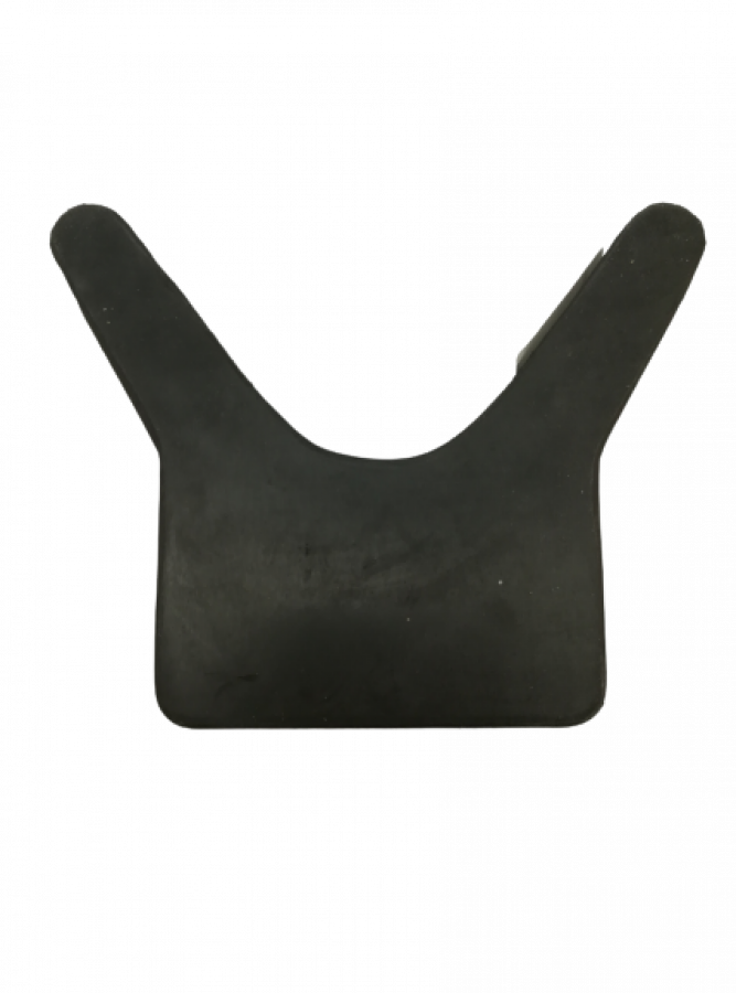 Trailer nose support polymer black 76x76x89mm