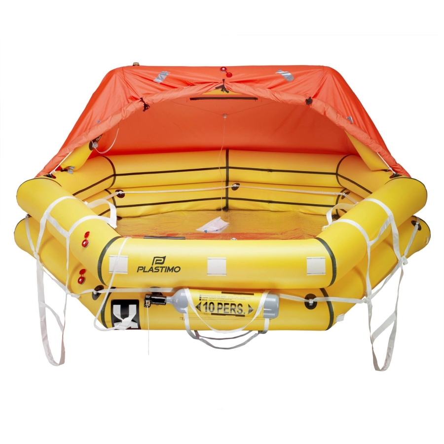 Glābšanas plosts Transocean Valise 10P 10-personu T1 - Emergency Survival Pack - ISO 9650-1