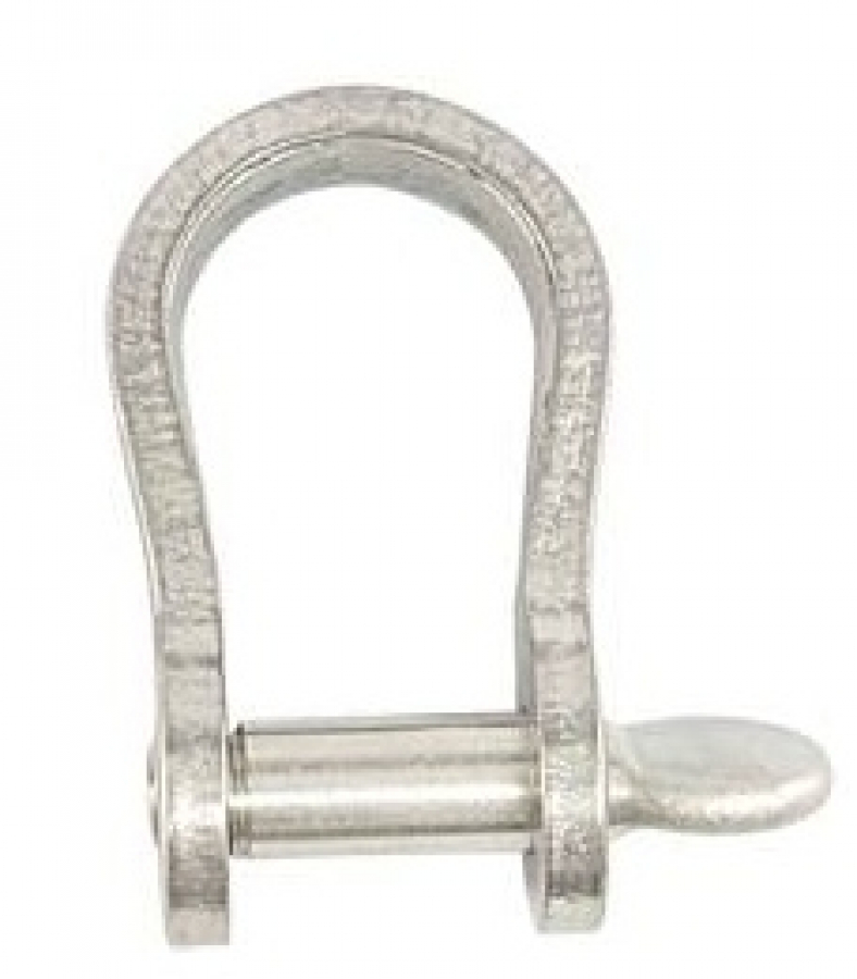 Flat shackles AISI316 M-8mm Li-31mm Bi-17mm S- 4mm 3000kg