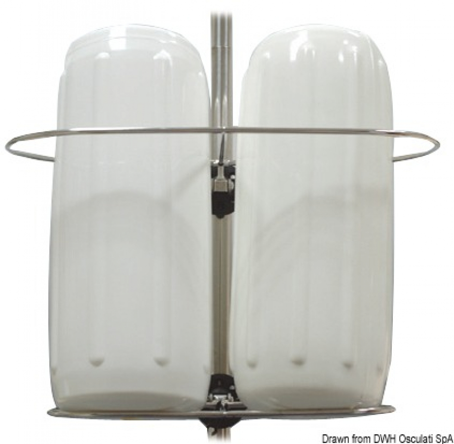 Корзина для ... 300 x 160 мм 2 xØ15см Крепление на рейку Ø 22/32 мм