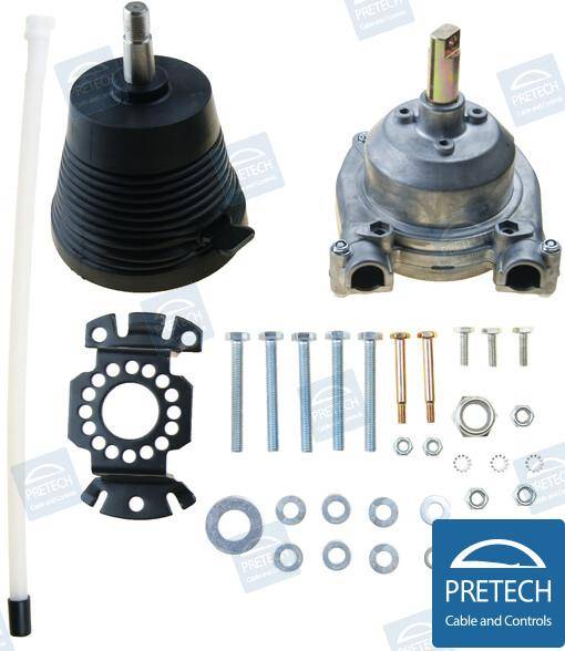 stūre reduktors laivai  ar leņķa regulēšanu zts - vienai trosei