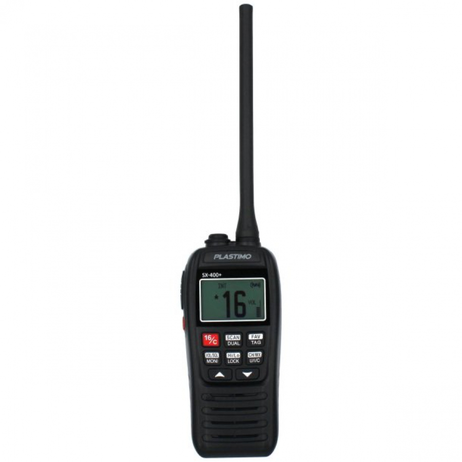 VHF radio SX-400+ Floating, Charging IPX7 Plastimo